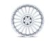 Status Venti Gloss Silver 6-Lug Wheel; 22x9.5; 25mm Offset (22-24 Bronco Raptor)