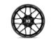 XD Grenade 2 Gloss Black Milled 6-Lug Wheel; 22x10; -18mm Offset (22-24 Bronco Raptor)