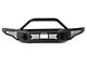 Go Rhino Rockline Winch-Ready Full Width Front Bumper with Over Rider; Textured Black (21-24 Bronco, Excluding Raptor)