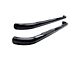 3-Inch Round Side Step Bars; Black (21-24 Bronco 2-Door)