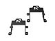 Nacho Offroad Technology Fog Light Mounting Brackets for Quatro Lights (21-24 Bronco w/ Plastic Front Bumper)