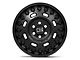 Black Rhino Axle Matte Black 6-Lug Wheel; 17x9.5; -18mm Offset (21-24 Bronco, Excluding Raptor)