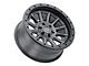 Black Rhino Dugger Gunblack 6-Lug Wheel; 17x8.5; 0mm Offset (21-24 Bronco, Excluding Raptor)