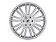 Black Rhino Kruger Silver 6-Lug Wheel; 22x9.5; 10mm Offset (21-24 Bronco, Excluding Raptor)