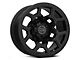 Black Rhino Overland Matte Black 6-Lug Wheel; 17x9.5; -18mm Offset (21-24 Bronco, Excluding Raptor)