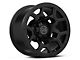 Black Rhino Overland Matte Black 6-Lug Wheel; 17x9.5; -18mm Offset (21-24 Bronco, Excluding Raptor)