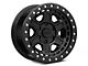 Black Rhino Reno Matte Black with Brass Bolts 6-Lug Wheel; 17x9; 0mm Offset (21-24 Bronco, Excluding Raptor)