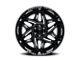 American Truxx Euphoria Gloss Black Milled 6-Lug Wheel; 20x9; 0mm Offset (22-24 Bronco Raptor)