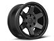 Black Rhino Roku Gunblack 6-Lug Wheel; 18x9.5; -18mm Offset (21-24 Bronco, Excluding Raptor)