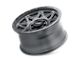 Dirty Life Theory Satin Gunmetal 6-Lug Wheel; 18x9; 0mm Offset (22-24 Bronco Raptor)