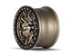 Dirty Life DT-1 Satin Bronze 6-Lug Wheel; 17x9; 0mm Offset (22-24 Bronco Raptor)