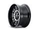 ION Wheels 144 Satin Black Machined 6-Lug Wheel; 17x9; -12mm Offset (22-24 Bronco Raptor)