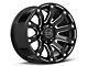 Black Rhino Selkirk Gloss Black Milled 6-Lug Wheel; 20x9; 12mm Offset (21-24 Bronco, Excluding Raptor)