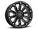 Black Rhino Selkirk Gloss Black Milled 6-Lug Wheel; 20x9; 12mm Offset (21-24 Bronco, Excluding Raptor)