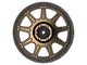 Fittipaldi Offroad FT104 Satin Bronze with Satin Black Lip 6-Lug Wheel; 20x9; 18mm Offset (22-24 Bronco Raptor)