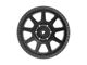 Fittipaldi Offroad FT104 Satin Black 6-Lug Wheel; 17x9; -6mm Offset (22-24 Bronco Raptor)