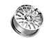 Fittipaldi Offroad FA18 Mirror Coat 6-Lug Wheel; 20x9; 18mm Offset (22-24 Bronco Raptor)