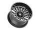 Fittipaldi Offroad FA18 Gloss Black Milled 6-Lug Wheel; 20x12; -44mm Offset (22-24 Bronco Raptor)