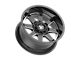 Fittipaldi Offroad FA16 Gloss Black Milled 6-Lug Wheel; 20x10; -25mm Offset (22-24 Bronco Raptor)