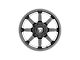 Fittipaldi Offroad FA16 Gloss Black Milled 6-Lug Wheel; 18x9; 12mm Offset (22-24 Bronco Raptor)