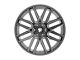 Fittipaldi Offroad FA14 Gloss Black Milled 6-Lug Wheel; 22x10; -19mm Offset (22-24 Bronco Raptor)