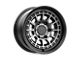 KMC Canyon Satin Black with Gray Tint 6-Lug Wheel; 16x8; 0mm Offset (10-24 4Runner)