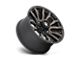 Fuel Wheels Blitz Matte Black with Double Dark Tint 6-Lug Wheel; 16x8; 1mm Offset (10-24 4Runner)