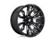 Fuel Wheels Blitz Gloss Black Milled 6-Lug Wheel; 16x8; 1mm Offset (03-09 4Runner)