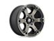 Fuel Wheels Beast Matte Black with Double Dark Tint 6-Lug Wheel; 16x8; 1mm Offset (10-24 4Runner)