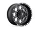 Fuel Wheels Revolver Matte Black Milled 6-Lug Wheel; 16x8; 1mm Offset (03-09 4Runner)