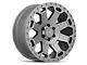 Black Rhino Warlord Matte Gunmetal 6-Lug Wheel; 20x9; 12mm Offset (21-24 Bronco, Excluding Raptor)