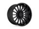 XD Whiplash Gloss Black with Gray Tint 6-Lug Wheel; 20x9; 0mm Offset (22-24 Bronco Raptor)