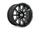 XD Outbreak Gloss Black Milled 6-Lug Wheel; 18x9; 0mm Offset (22-24 Bronco Raptor)