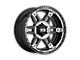 XD Spy II Gloss Black Machined 6-Lug Wheel; 20x10; -18mm Offset (22-24 Bronco Raptor)