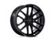 Niche Prodigy 6 Gloss Black 6-Lug Wheel; 24x10; 25mm Offset (22-24 Bronco Raptor)