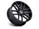 Niche Prodigy 6 Gloss Black with Dark Tinted Clear 6-Lug Wheel; 26x10; 25mm Offset (22-24 Bronco Raptor)