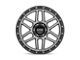 KMC Mesa Satin Black with Gray Tint 6-Lug Wheel; 20x9; 0mm Offset (22-24 Bronco Raptor)