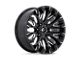 Fuel Wheels Quake Gloss Black Milled 6-Lug Wheel; 20x9; 1mm Offset (22-24 Bronco Raptor)