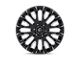 Fuel Wheels Quake Gloss Black Milled 6-Lug Wheel; 20x9; 1mm Offset (22-24 Bronco Raptor)