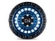 Black Rhino Sentinel Cobalt Blue with Black Ring 6-Lug Wheel; 17x8.5; -10mm Offset (22-24 Bronco Raptor)