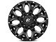 Fuel Wheels Assault Gloss Black Milled 6-Lug Wheel; 18x9; 1mm Offset (21-24 Bronco, Excluding Raptor)