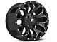 Fuel Wheels Assault Gloss Black Milled 6-Lug Wheel; 18x9; 1mm Offset (21-24 Bronco, Excluding Raptor)