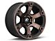 Fuel Wheels Beast Matte Black Machined with Dark Tint 6-Lug Wheel; 18x9; -12mm Offset (21-24 Bronco, Excluding Raptor)
