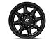 Fuel Wheels Coupler Gloss Black 6-Lug Wheel; 17x9; -12mm Offset (21-24 Bronco, Excluding Raptor)