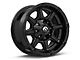 Fuel Wheels Coupler Gloss Black 6-Lug Wheel; 17x9; -12mm Offset (21-24 Bronco, Excluding Raptor)