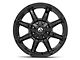 Fuel Wheels Coupler Gloss Black 6-Lug Wheel; 20x9; 20mm Offset (21-24 Bronco, Excluding Raptor)