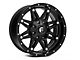 Fuel Wheels Hostage Matte Black 6-Lug Wheel; 18x9; 20mm Offset (21-24 Bronco, Excluding Raptor)