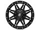 Fuel Wheels Hostage Matte Black 6-Lug Wheel; 18x9; 20mm Offset (21-24 Bronco, Excluding Raptor)