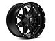 Fuel Wheels Hostage Matte Black 6-Lug Wheel; 18x9; 20mm Offset (21-24 Bronco, Excluding Raptor)