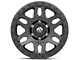 Fuel Wheels Recoil Matte Black 6-Lug Wheel; 17x8.5; -6mm Offset (21-24 Bronco, Excluding Raptor)